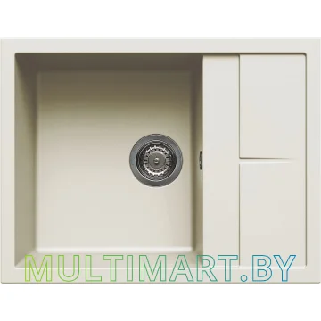 Кухонная мойка Elleci Unico 125 Bianco Antico 62